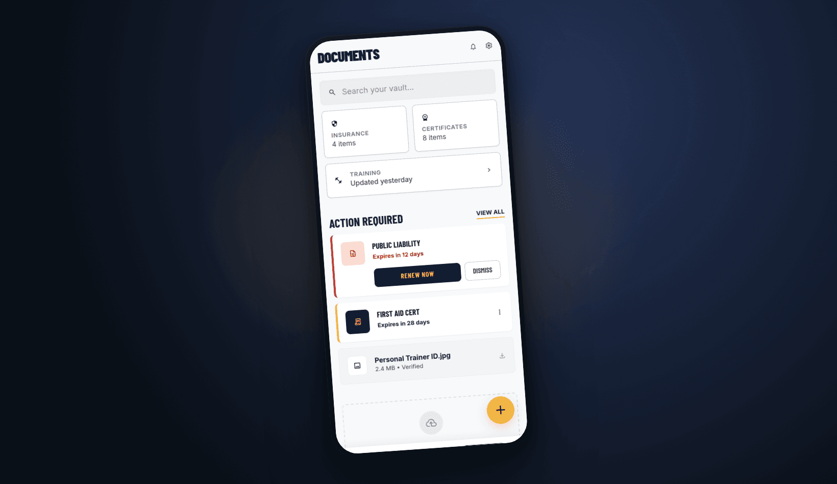 ClassLog — app screen